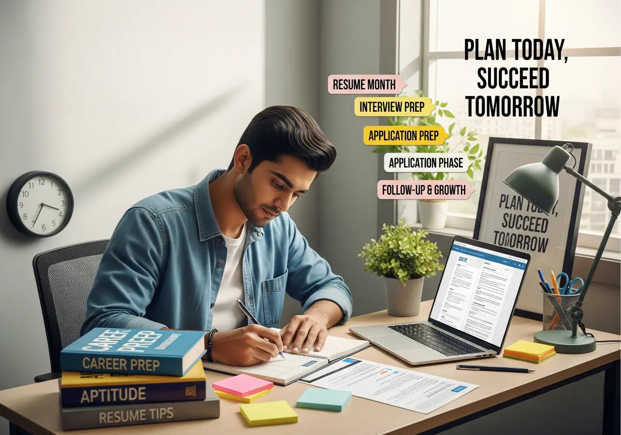 Job Search Timeline: Month-by-Month Plan for Final Year Students