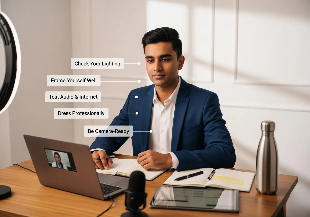 Video Interview Mastery: Technical Setup, Lighting, and Presentation Tips