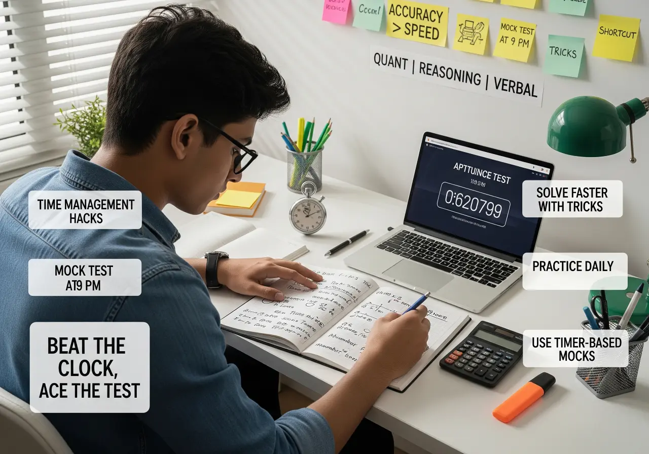 Aptitude Test Preparation: Shortcuts and Time Management Techniques