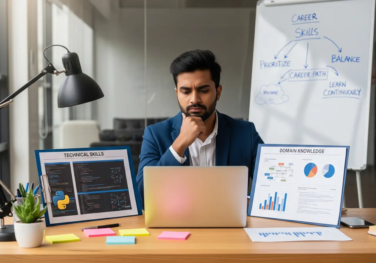Technical Skills vs. Domain Knowledge: What Freshers Need to Prioritize