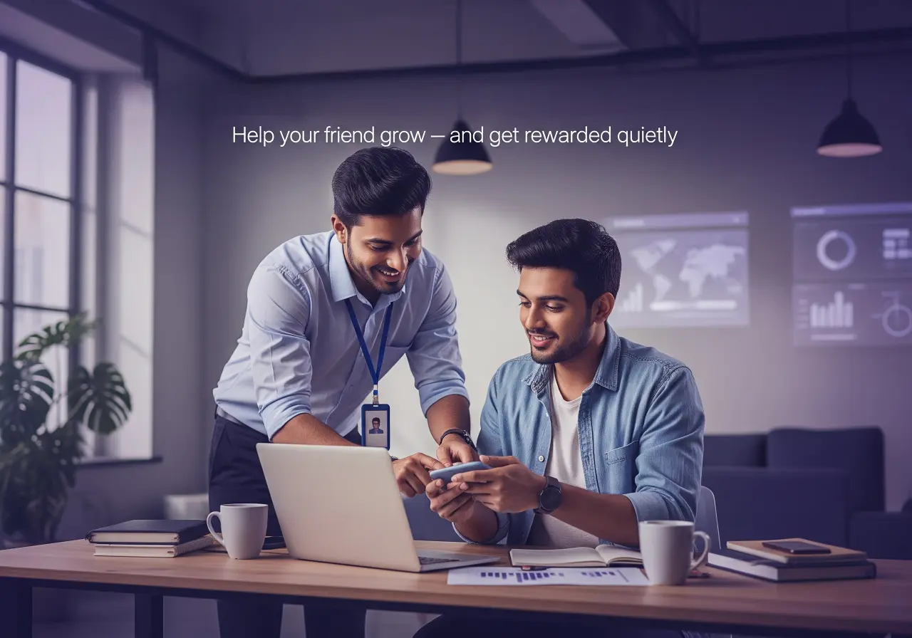 Refer and earn rewards